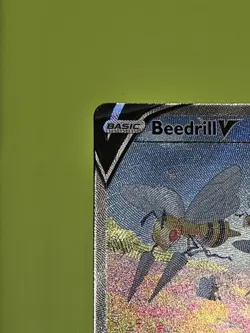 Pokemon Beedrill V #161/189 Alternative Art Astral Radiance NM TCG Card Fresh - Image 5