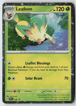 Leafeon - (Cosmos Holo) 170 - SV: Scarlet & Violet Promo Cards Holo - PTCG - Image 1
