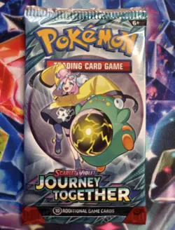 Pokemon Journey Together Booster Pack - 10 Cards / Pack - Random Art - SEALED - Image 1