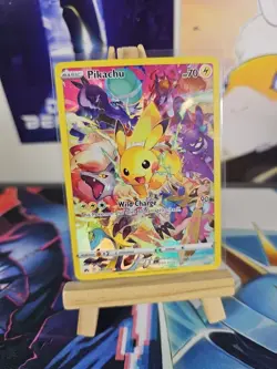 Pokemon TCG - Pikachu 160/159 Crown Zenith Secret Rare Holo Card LP - Image 1