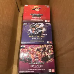 One Piece TCG Card Lot English Bulk NM - Image 1