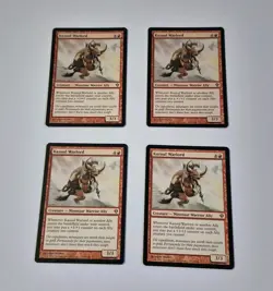 MTG Kazuul Warlord Zendikar Regular Card LP Magic The Gathering x4 Playset - Image 1