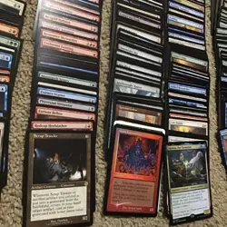 Magic the Gathering MTG Vtg Lot 350 Cards Estate As Found Not Searched See Photo - Image 1