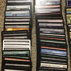 Magic the Gathering MTG Vtg Lot 350 Cards Estate As Found Not Searched See Photo - Image 4