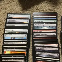 Magic the Gathering MTG Vtg Lot 350 Cards Estate As Found Not Searched See Photo - Image 5