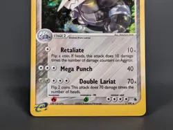 Aggron EX Ruby & Sapphire 1/109 Holo Rare Pokemon Card - Image 3