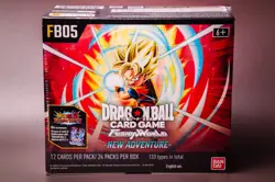 DRAGON BALL SUPER Card Game Fusion World - NEW ADVENTURE FB05 Sealed BOOSTER BOX - Image 1