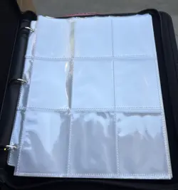 New Pokemon Card Zippered Binder Holds 900 Cards with 50 Removable Sleeves TCG - Image 4