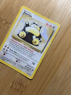 Pokemon Snorlax 1st Edition Jungle Set Card 27/64 Mint Condition - Image 2
