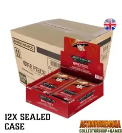 One Piece ENG Carrying on His Will OP-13 Case Sealed ENG BANDAI CARD GAME - Image 2
