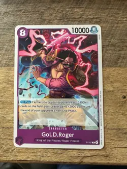 Gol D Roger P-107 Promo | English One Piece Card Game TCG OP - Image 1