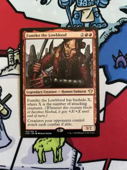 Fumiko the Lowblood x1 Mtg Commander 2020 - Image 1