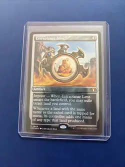 Extraplanar Lens (Foil Etched) Commander Masters Foil - Image 1