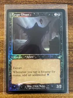 MTG✨CRYPT GHAST Retro Frame FOIL✨RVR MINT RARE Creature 2024 RAHN Art UNPLAYED - Image 1