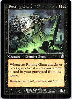 Rotting Giant Magic The Gathering Odyssey Near Mint - Image 1