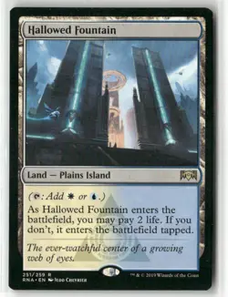 Magic The Gathering- Hallowed Fountain - Ravnica Allegiance #251 - Image 1