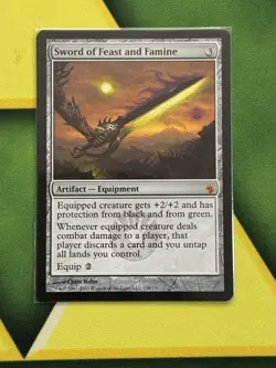 Sword of Feast and Famine Mirrodin Besieged NM - Image 1