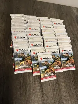 Magic MTG Avatar The Last Airbender JUMPSTART Booster Pack Lot X 33 Packs - Image 1