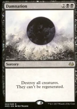2017 Magic the Gathering MTG Damnation #063 Sorcery - Image 1