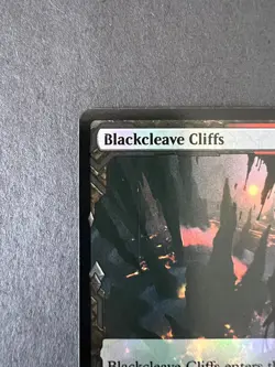 NM Foil Blackcleave Cliffs, MTG, Zendikar Expeditions, Magic the Gathering, 13 - Image 4