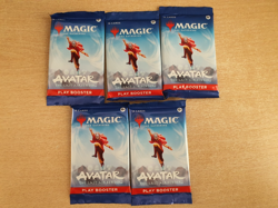 (x5) Magic: The Gathering - Avatar: The Last Airbender - Play Booster Pack - MTG - Image 1