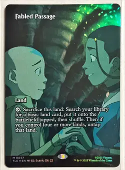 Fabled Passage - #57 (Borderless) Foil - Avatar The Last Airbender - Mtg - Image 1