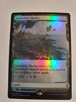 Darkslick Shores Zendikar Rising Expeditions Foil - Image 1