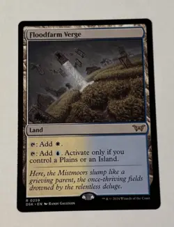 MTG Floodfarm Verge - Duskmourn: House of Horror LP - Image 1
