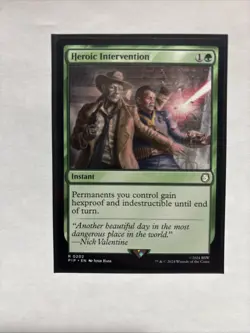 Mtg Heroic Intervention Universes Beyond: Fallout Regular - Image 1