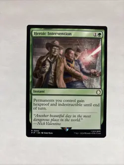 Mtg Heroic Intervention Universes Beyond: Fallout Regular - Image 2