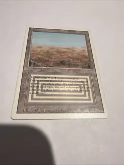 Scrubland Revised Edition 3rd Dual Land Magic: The Gathering MP Rare - Image 1