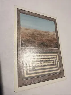 Scrubland Revised Edition 3rd Dual Land Magic: The Gathering MP Rare - Image 2