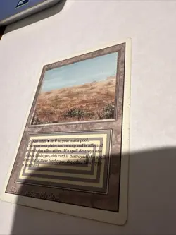 Scrubland Revised Edition 3rd Dual Land Magic: The Gathering MP Rare - Image 3
