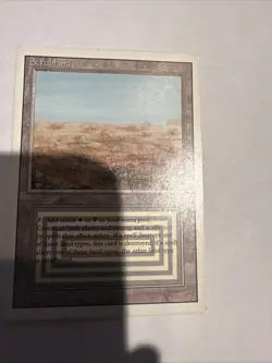 Scrubland Revised Edition 3rd Dual Land Magic: The Gathering MP Rare - Image 4
