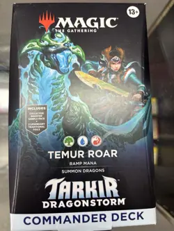 Magic The Gathering Temur Roar Commander Deck - Image 1