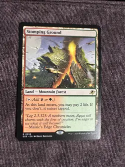 Stomping Ground Edge of Eternities Land 0258 MTG Magic: The Gathering - Image 1