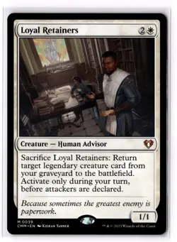 Loyal Retainers 39 Commander Masters Normal NM - Image 1