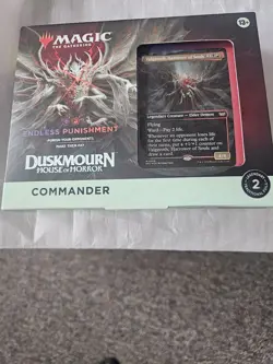 Magic Duskmourn House of Horror Commander Deck Endless Punishment, MTG, Sealed - Image 1