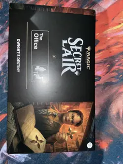 MTG Secret Lair x The Office Dwight’s Destiny Nonfoil Sealed Mint English - Image 1