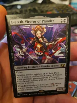 MTG - Foundations Jumpstart - Evereth, Viceroy of Plunder (Anime) - NM - NF - Image 1