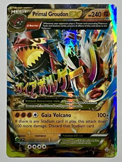 Primal Groudon EX 86/160 (LP) Ultra Rare XY Series: Primal Clash 2015 Pokemon - Image 1
