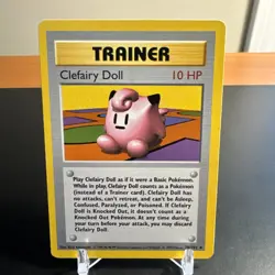 Pokemon TCG Base Set (Shadowless) #70/102 Clefairy Doll LP - Image 2