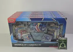 Pokemon TCG Greninja EX and Kingdra EX Special Collection Box - Factory Sealed - Image 1