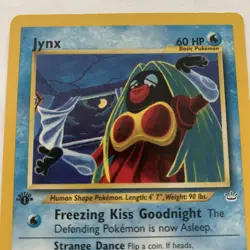 Jynx Uncommon 31/64 NM - 2001 Pokemon TCG Neo Revelation WOTC - Image 2