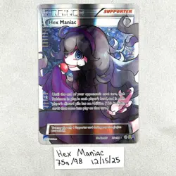 Hex Maniac 75a/98 Trainer Supporter Alternate Art Ancient Origins Pokemon TCG NM - Image 1