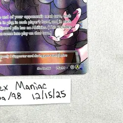 Hex Maniac 75a/98 Trainer Supporter Alternate Art Ancient Origins Pokemon TCG NM - Image 2