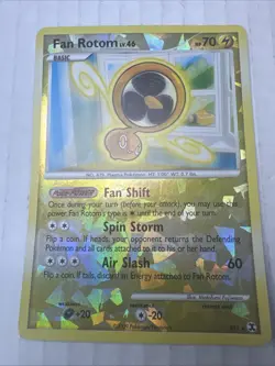 Fan Rotom RT1 Rising Rivals Reverse Holo Secret Rare Pokemon TCG - - Image 1