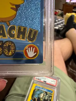 PSA 10 UBER RARE Pokemon Pikachu Meiji Promo Blue Foil Rare Japanese 2000 PSA 10 - Image 3