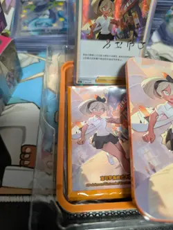 2024 Pokemon SC Trainer-Themed Storage Tin Bea With Deck Sleeves & Sealed Promo - Image 2