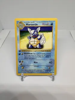 Pokemon TCG 1st Edition Shadowless Wartortle 42/102 Nm/mint - Image 1